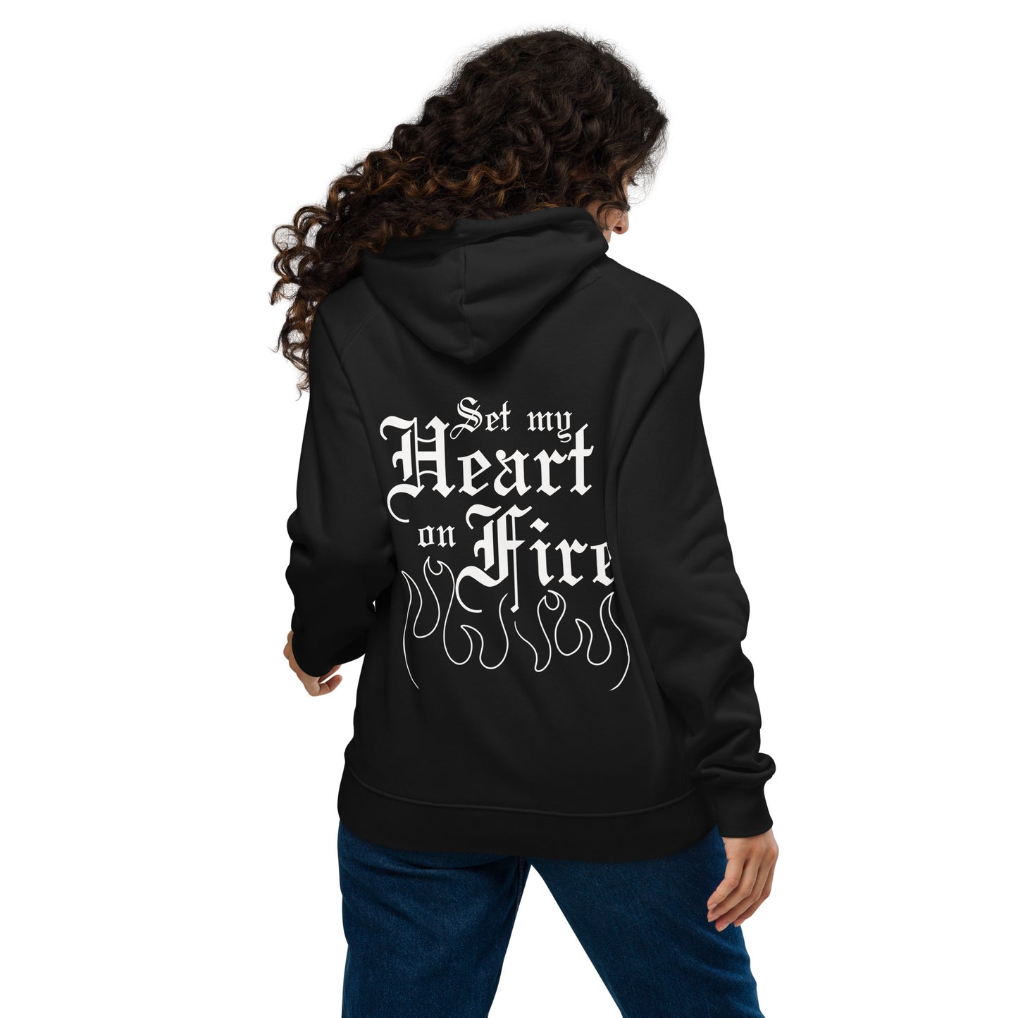 Heart on Fire Hoodie (BLK)