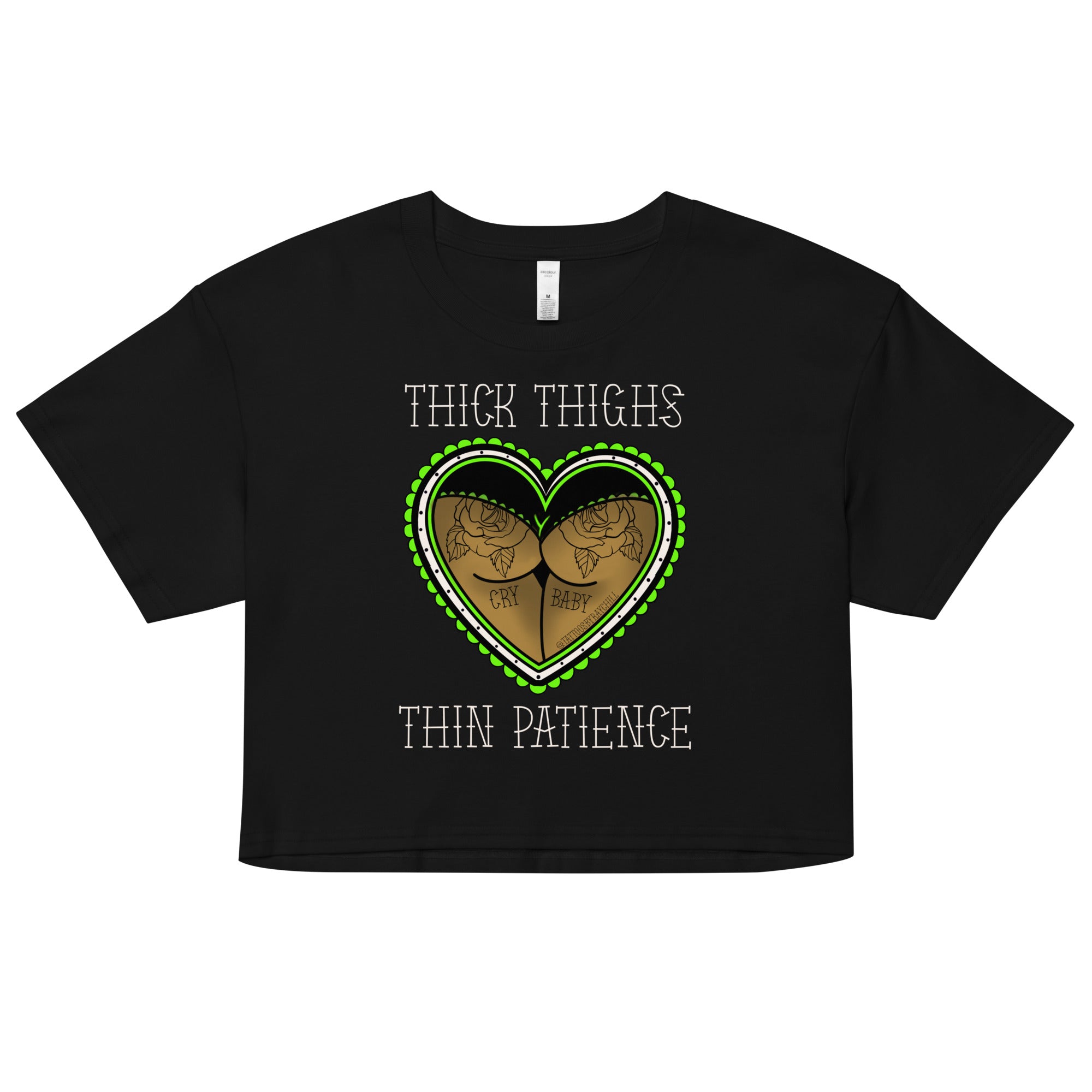 Thick Thighs Thin Patience Funny Gym Women's T-Shirt Tee