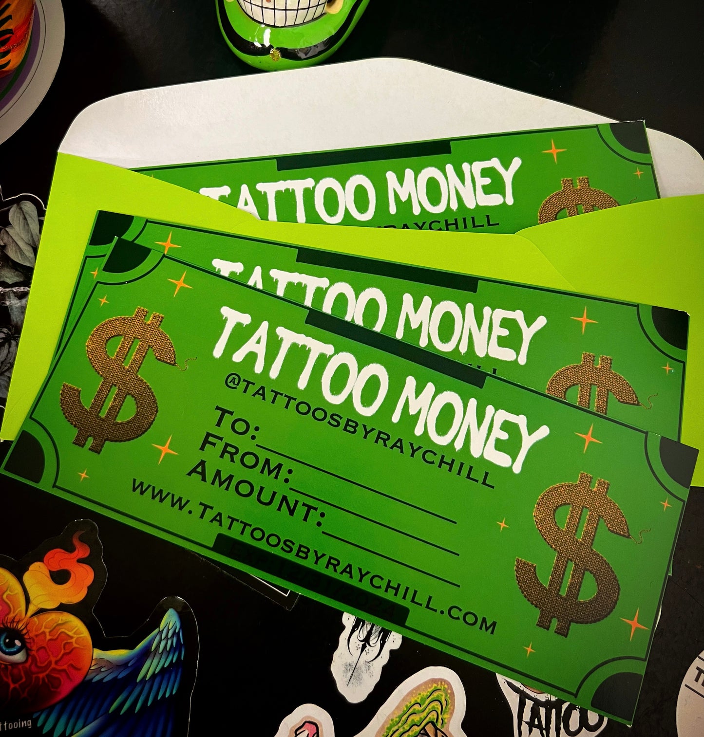 TATTOO MONEY (GIFT CARD)